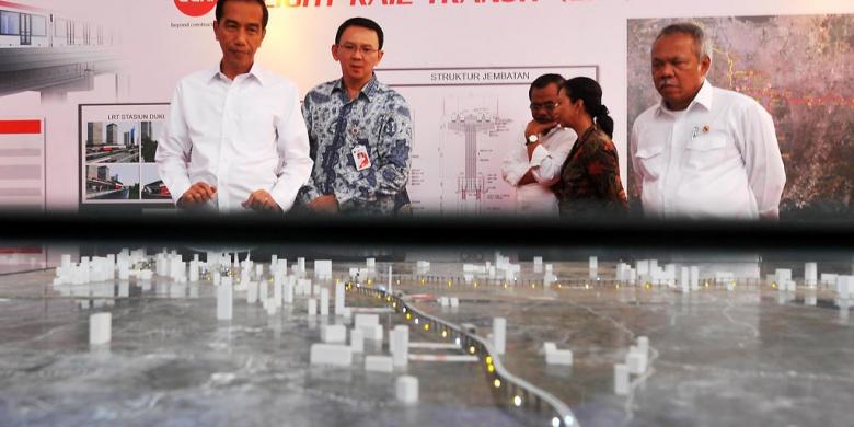 Di Hadapan Pendukung, Ahok Pamerkan MRT hingga Gaji Sopir Transjakarta