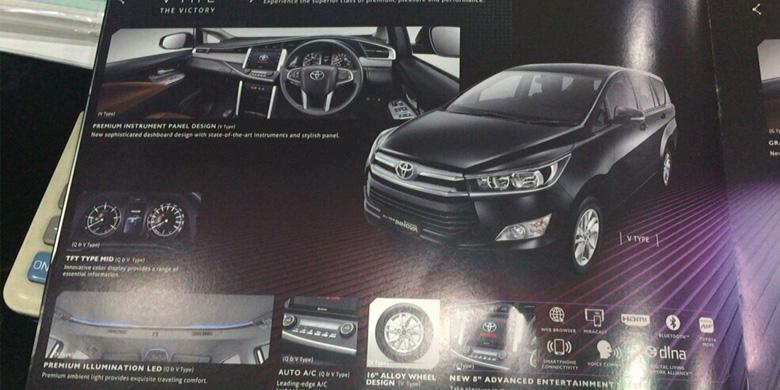 Bocoran Tampilan All New Toyota Kijang Innova Beredar Luas di Internet