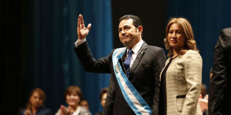 Mantan Pelawak Jadi Presiden Guatemala