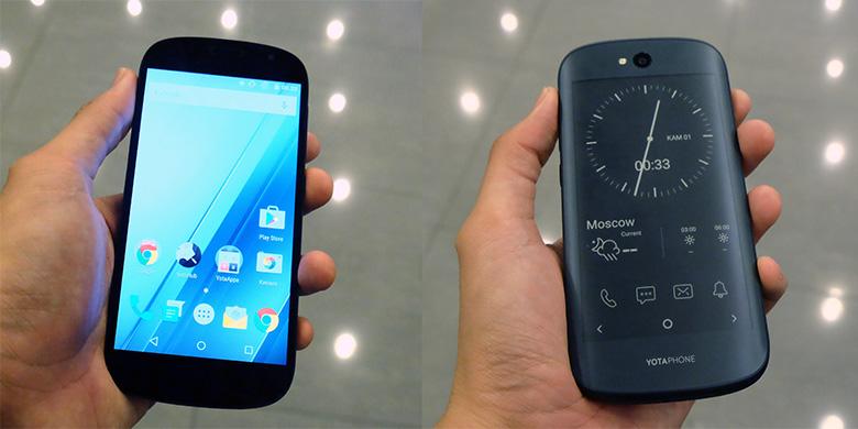 Smartphone Dua Layar YotaPhone 2 Meluncur di Indonesia