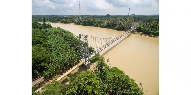 70 Jembatan Gantung Dibangun Tahun Ini