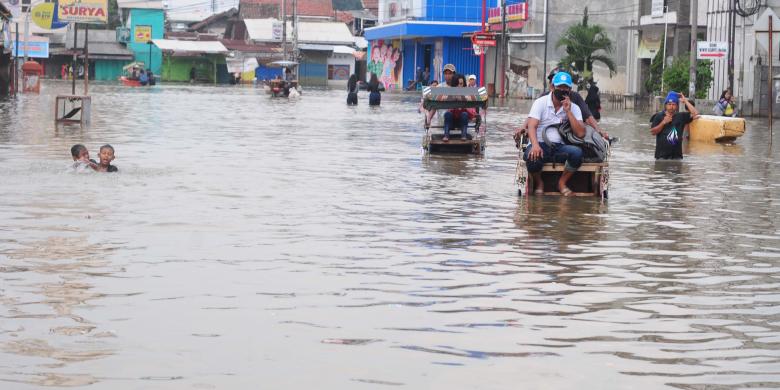 Banjir Kabupaten Bandung, Ketinggian Air hingga 3 Meter