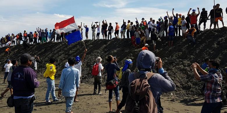 Nelayan Teluk Jakarta Duduki Pulau G