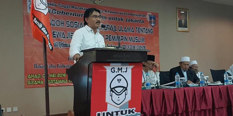 Strategi Adhyaksa Jajal Peruntungan di Penjaringan Gubernur Muslim Jakarta