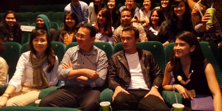  Ahok Ajak Pasukan Biru Nobar Warkop DKI di Bioskop karena Sudah Kerja Keras