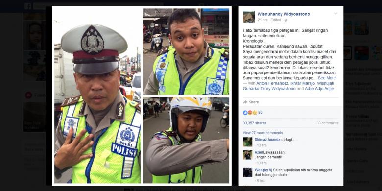 Pemotor yang Mengaku Dipukul Polisi Disebut Bohong dan Melakukan Penghinaan