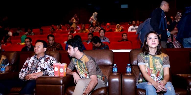  Ahok Ajak Pasukan Biru Nobar Warkop DKI di Bioskop karena Sudah Kerja Keras