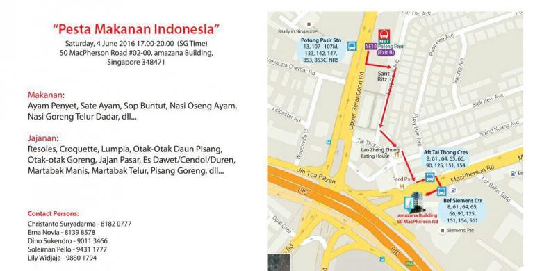 Ini Penjelasan Penyelenggara Food Festival di Singapura soal Undangan "Teman Ahok"