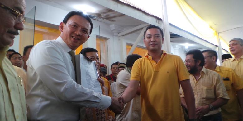 Pujian Ahok untuk Golkar