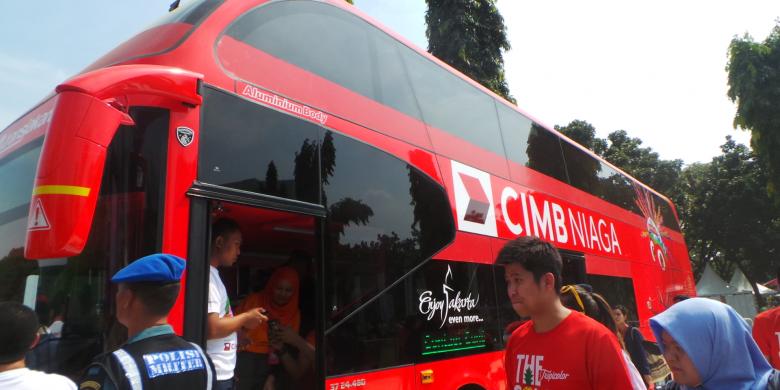 Lewat di Jalur Pantura, Bus Transjakarta Bikin Takjub Warga