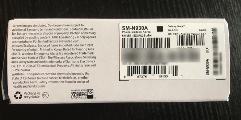 Galaxy Note 7 yang Sudah Ditukar Terbakar di Pesawat