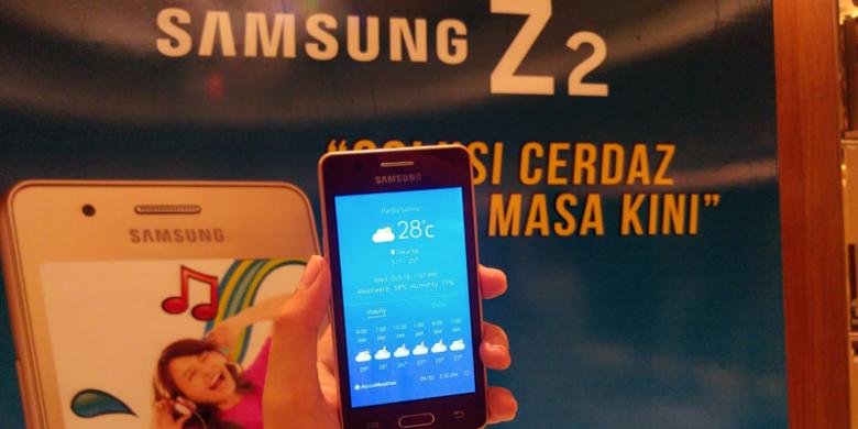 Samsung Resmikan Z2, "Tizen" Pertama di Indonesia Dijual Rp 899.000
