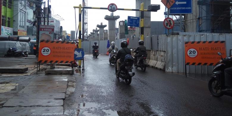 Kebut Proyek MRT, Sebagian Jalan Fatmawati Ditutup Selama Setengah Tahun