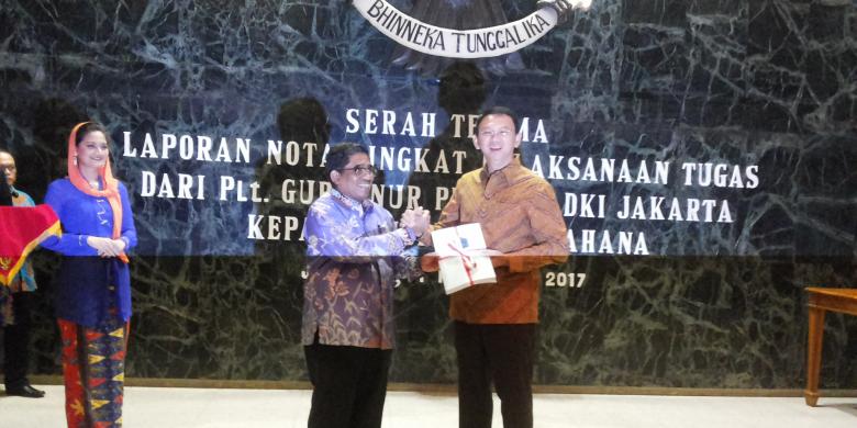 Ahok Resmi Aktif Kembali Jadi Gubernur DKI