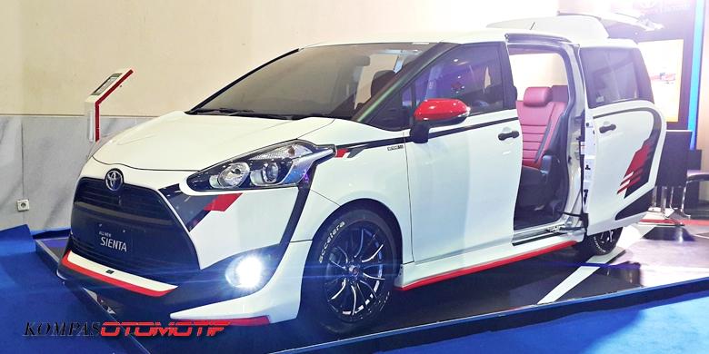 HASIL KOLABORASI MODIFIKASI RINGAN TOYOTA SIENTA