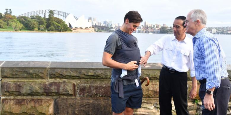 Diplomasi Jalan Pagi ala Presiden Jokowi dan PM Turnbull