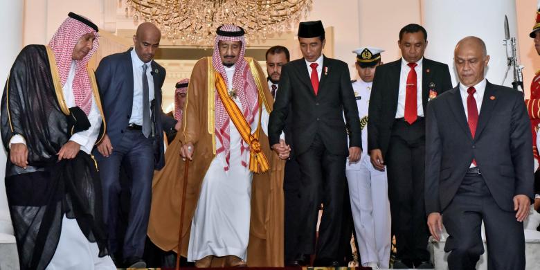 Raja Salman Hari Ini: Ke DPR, Istiqlal Lalu Bertemu Ulama di Istana