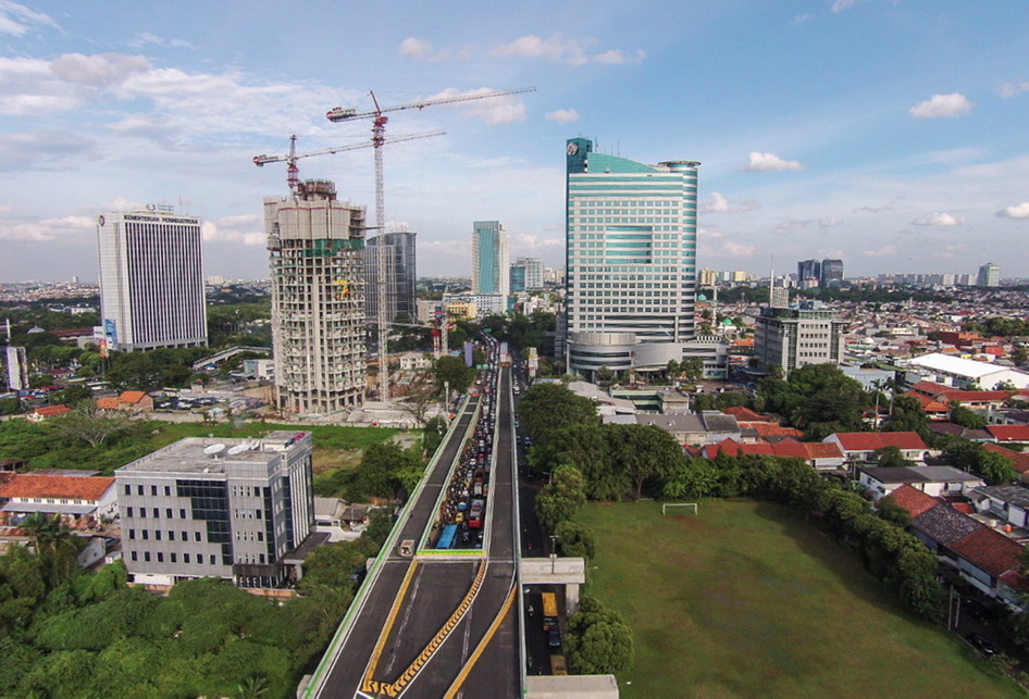 Proyek Jalur Layang Transjakarta Koridor 13 Memasuki Tahap Akhir