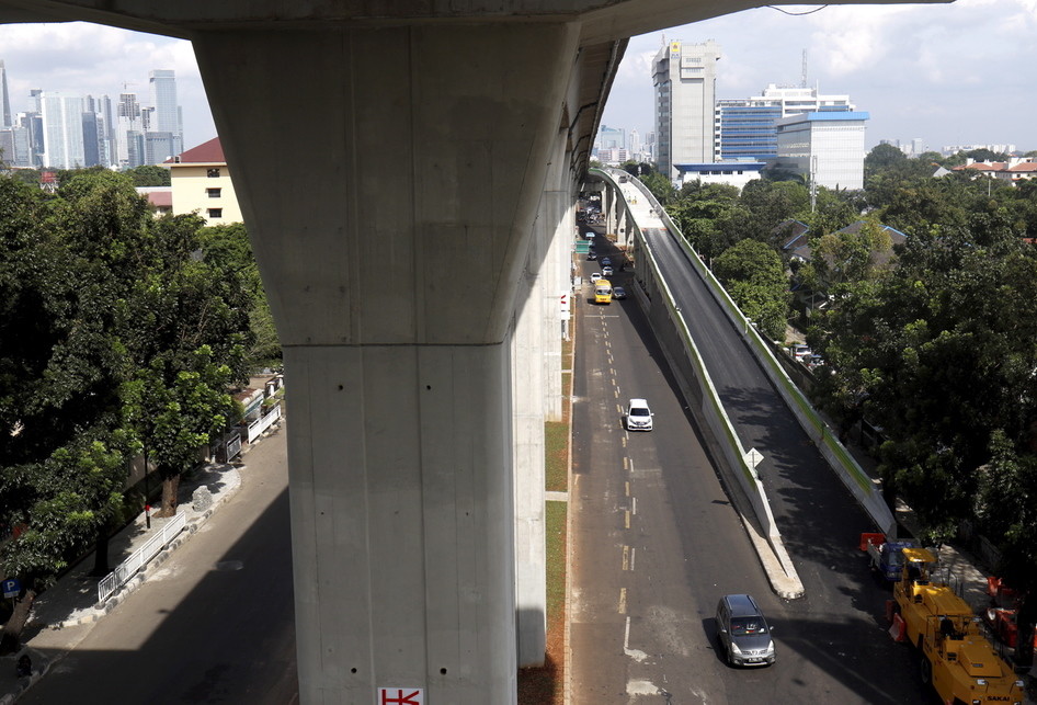 Proyek Jalur Layang Transjakarta Koridor 13 Memasuki Tahap Akhir