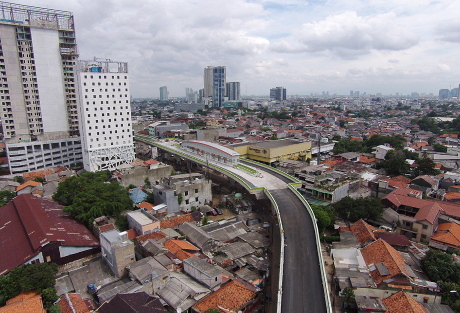 Proyek Jalur Layang Transjakarta Koridor 13 Memasuki Tahap Akhir
