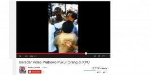 (+VIDEO) Gerindra: Video "Prabowo Memukul" di KPU Pasti Kampanye Hitam