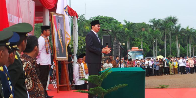 Ahok Minta Pejabat DKI Tak Percaya Tudingan &quot;Ahok Gubernur yang Bacot Doang&quot;