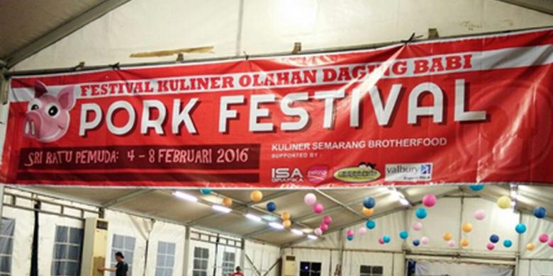 Festival Babi di Semarang Sedot Ribuan Pengunjung