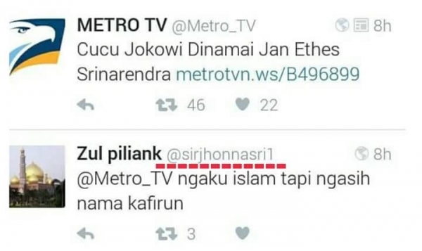 Apa Salah Cucu Jokowi?