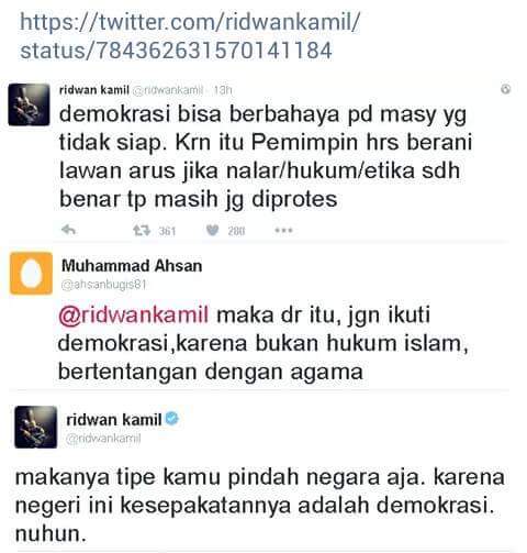 Pernyataan Ridwan Kamil yang Sangat Disayangkan