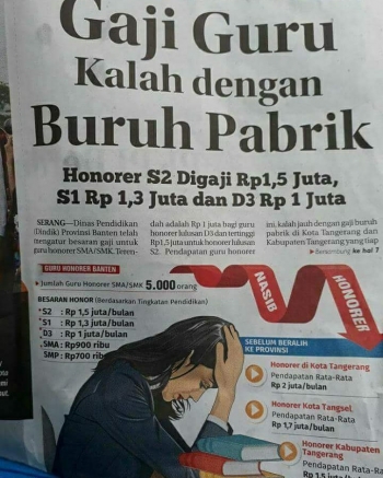 Susahnya Jadi Guru Zaman Sekarang, Siswa Bermasalah, Apa-Apa Salah, Digaji Murah!