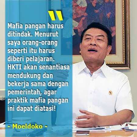 Moeldoko: HKTI Siap Berantas Mafia Pangan