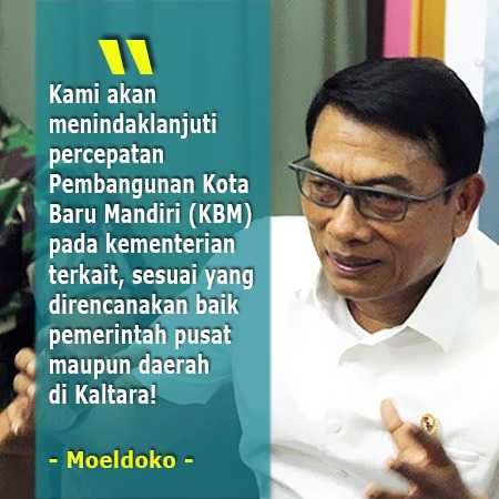 Moeldoko Dukung Percepatan KBM Tanjung Selor