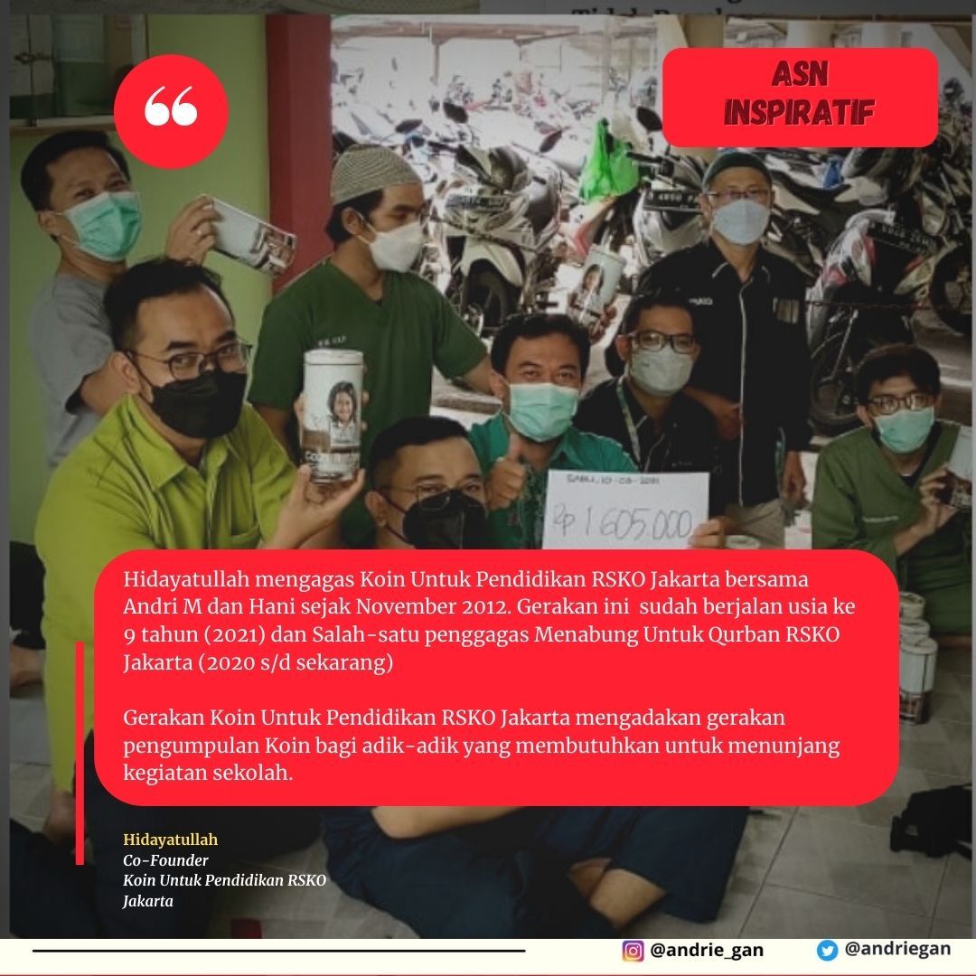 Sang Marbot-Hidayatullah' ; ASN Inspiratif Pejuang Bagi Raga yang Lain