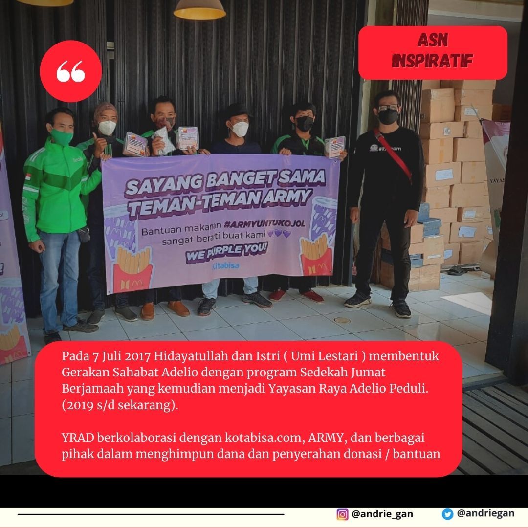 Sang Marbot-Hidayatullah' ; ASN Inspiratif Pejuang Bagi Raga yang Lain