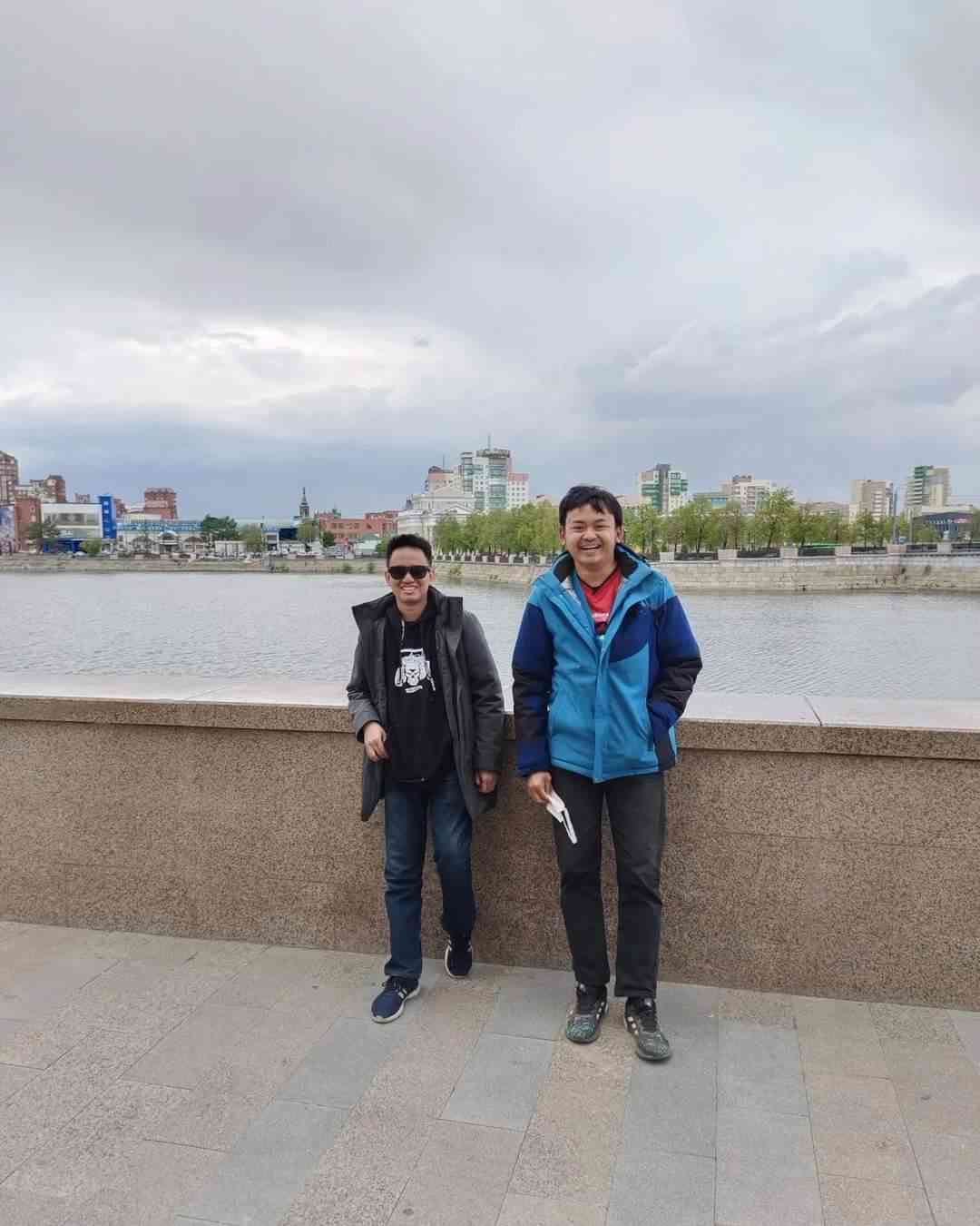 Menikmati Chelyabinsk bersama Mas Irfan KBRI Moskow dan Mas Arya Pradana