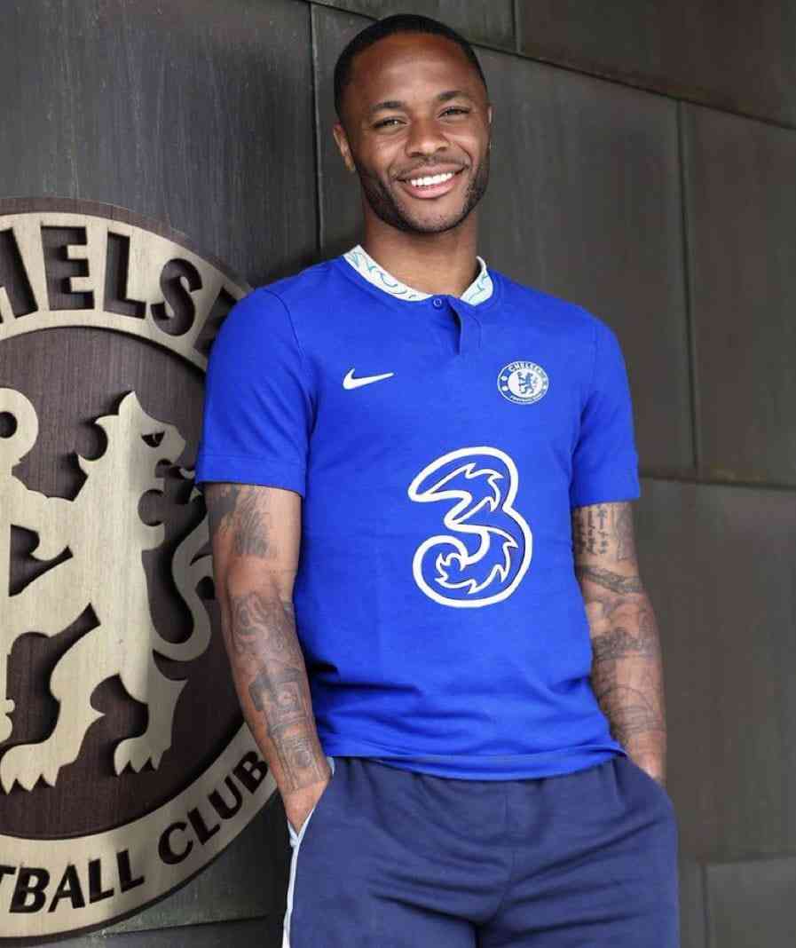 Welcome to Stamford Bridge! Raheem Sterling
