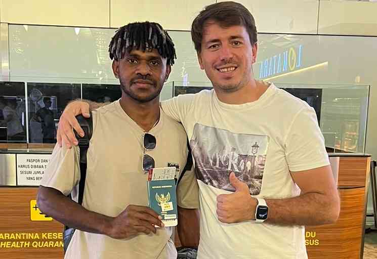 Barnabas Sobor Pesepakbola Indonesia dan Papua Pertama di Lithuania