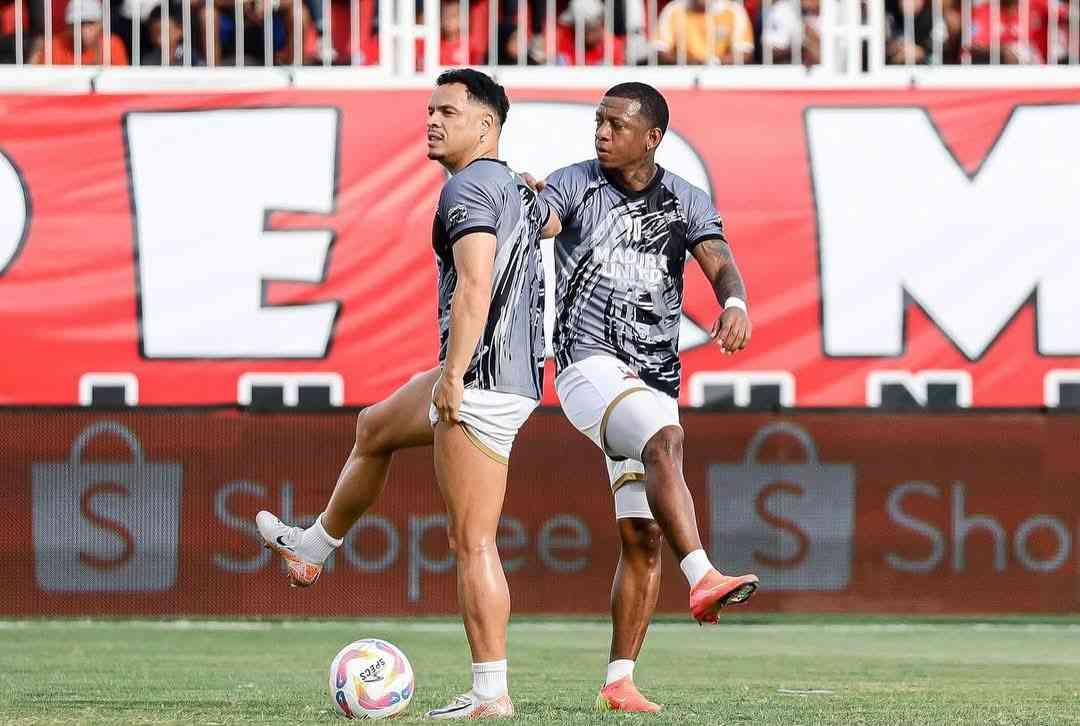 Debut Manis Brayan Angulo di Indonesia Bersama Madura United - Arya Pradana Budiarto
