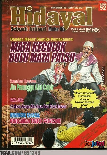 Ini sosok orang yang menggambar ilustrasi seram di majalah Hidayah