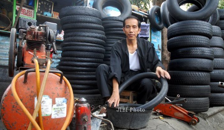 Foto Unik Jokowi !