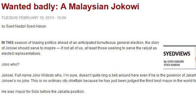 Indonesia Dipimpin Jokowi? Tampang Bloon, Orang Kampung, Ndeso. Apa Kata Dunia?