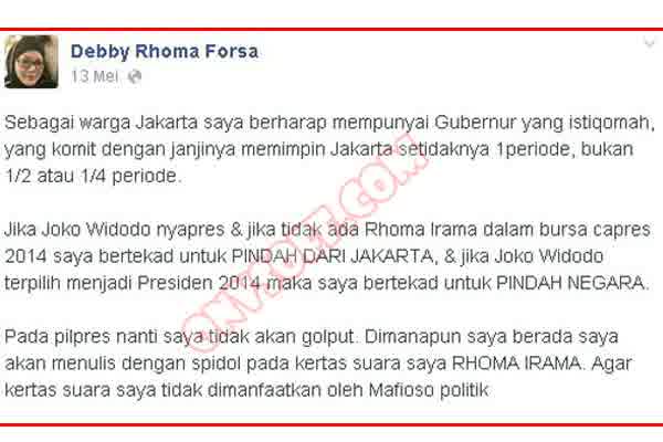 Menagih Janji atas Kekalahan Capres