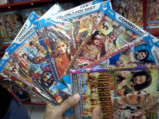 FENOMENAL:MAHABHARATA MEMENANGKAN PERTARUNGAN di Toko DVD gan!!!