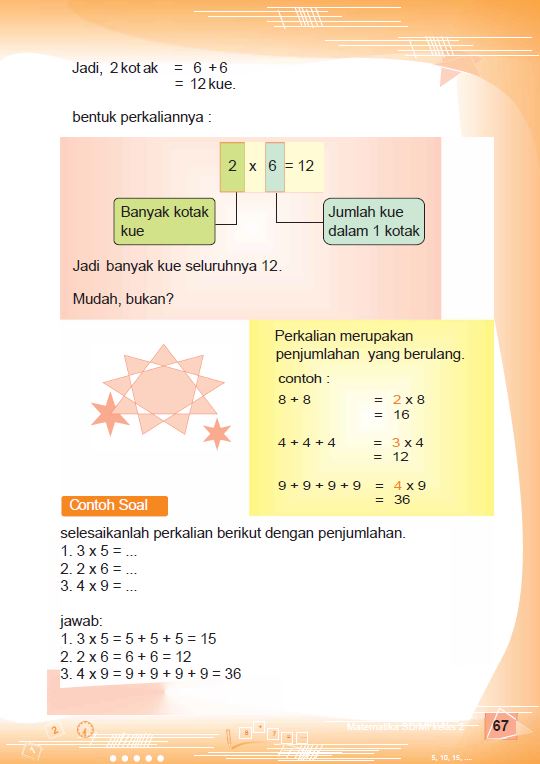 Mari Melihat Langsung Buku Matematika SD, Masih Soal 4×6 dan 6×4…