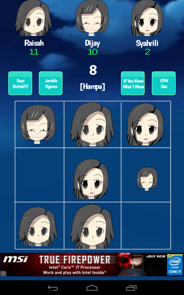 Buktikan agan Fans sejati dengan main game android Raisa, Dijah, dan Syahrini!