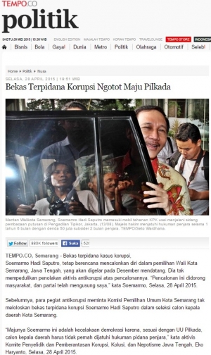 Soemarmo HS si KORUPTOP NGOTOT #SaveKPK