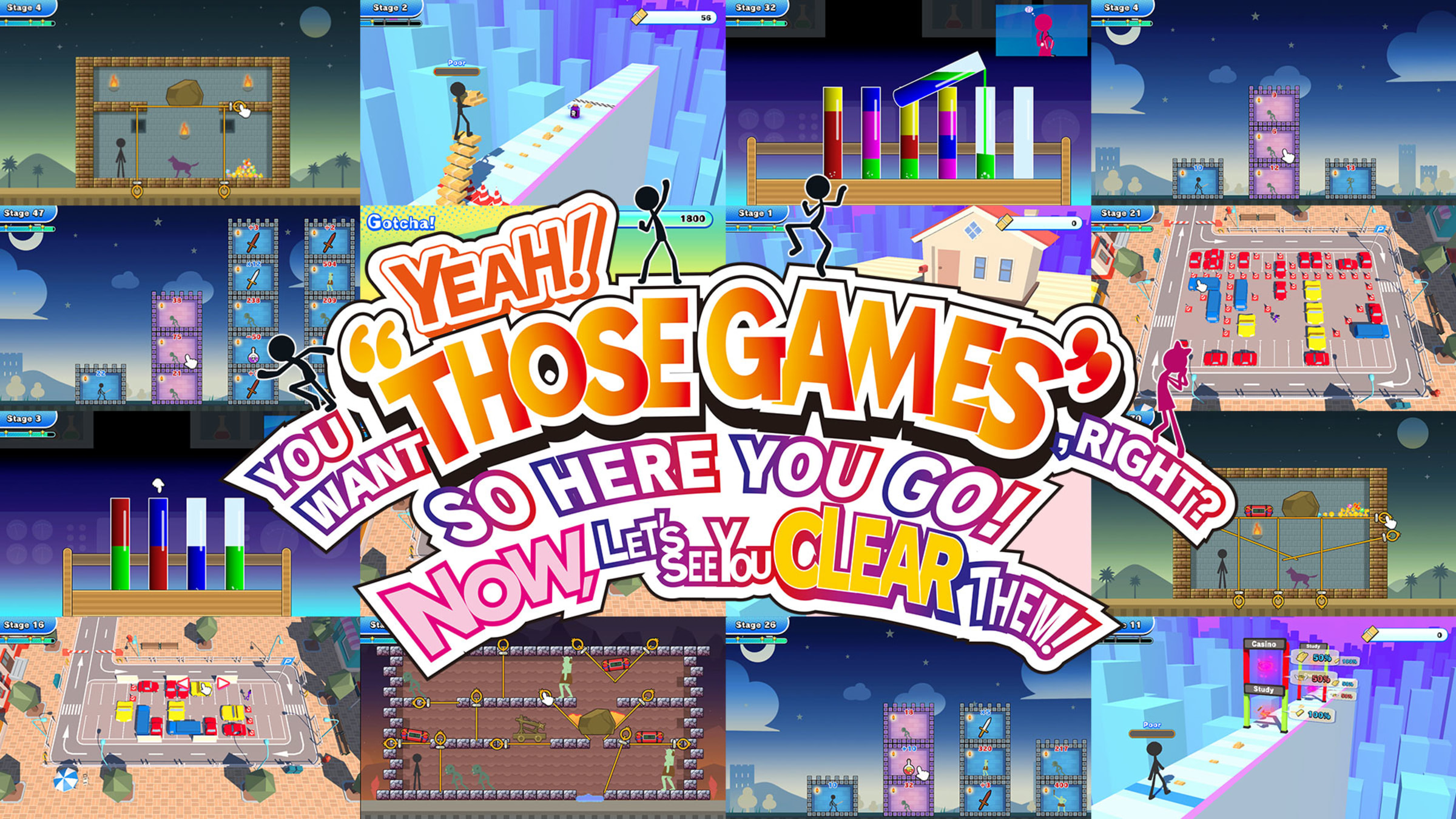 That Game - Game Parodi Lucu dari Iklan Game Seluler (Total 250 Game!)