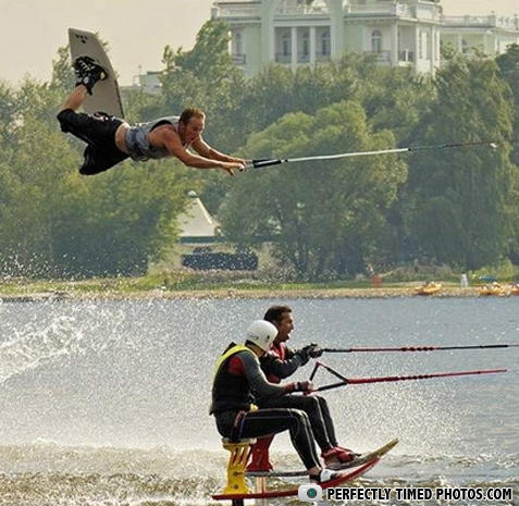 Foto foto yang diambil di waktu yang tepat