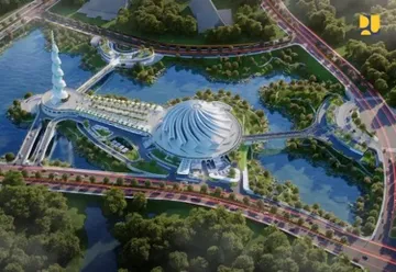 Habiskan Rp940 Miliar, Desain Masjid IKN Berbentuk Unik, Kubahnya Berbalut Sorban