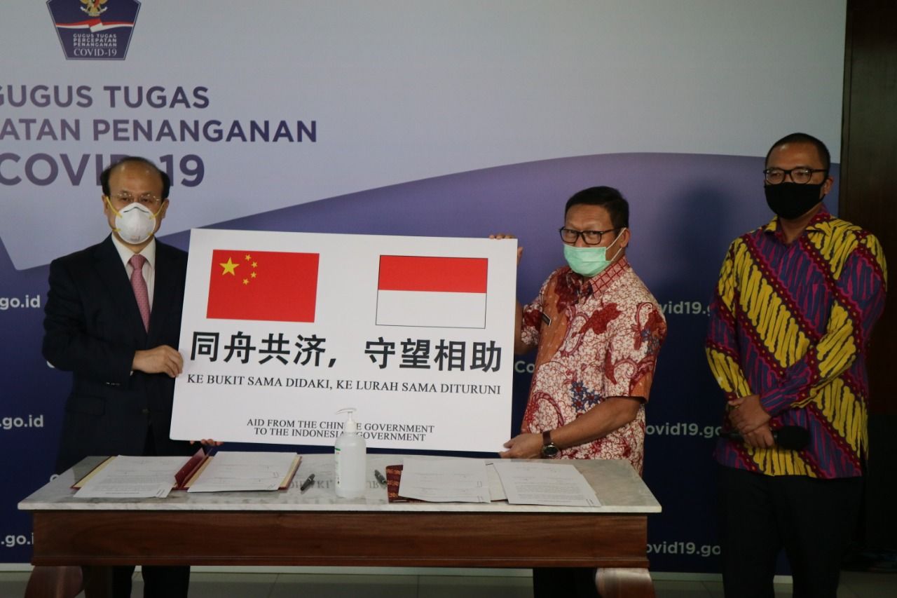 Eratkan Tali Persahabatan, Tiongkok Kembali Kirim Bantuan Alat Kesehatan Covid-19